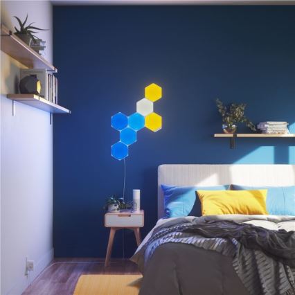 Nanoleaf - SET 15x LED RGB Panel regulable LED/2W/230V 1200-6500K Wi-Fi