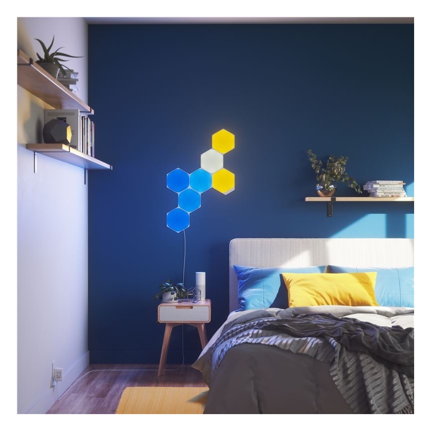 Nanoleaf - SET 15x LED RGB Panel regulable LED/2W/230V 1200-6500K Wi-Fi