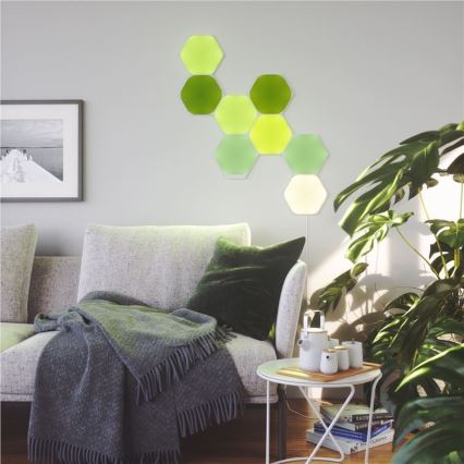Nanoleaf - SET 15x LED RGB Panel regulable LED/2W/230V 1200-6500K Wi-Fi