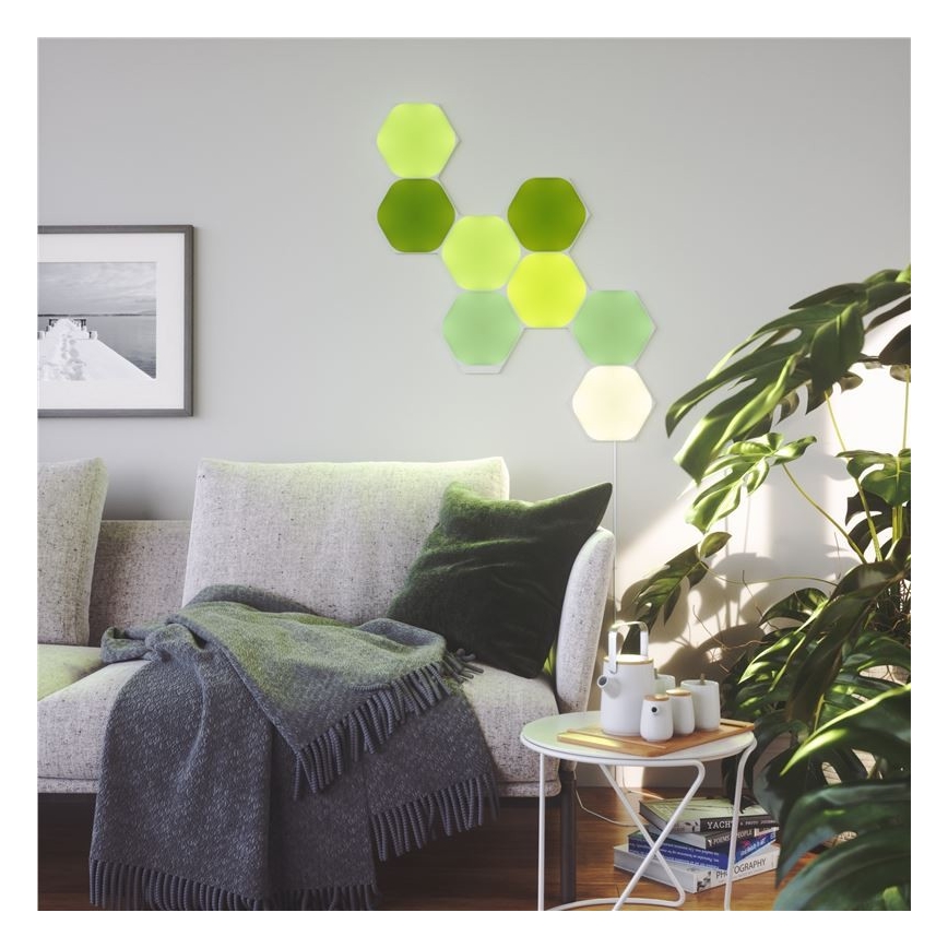 Nanoleaf - SET 15x LED RGB Panel regulable LED/2W/230V 1200-6500K Wi-Fi