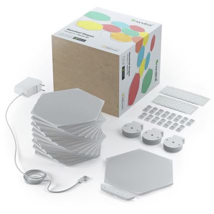 Nanoleaf - SET 15x LED RGB Panel regulable LED/2W/230V 1200-6500K Wi-Fi