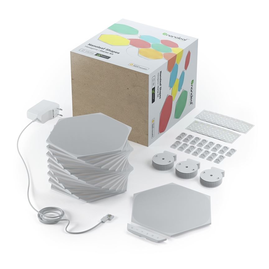 Nanoleaf - SET 15x LED RGB Panel regulable LED/2W/230V 1200-6500K Wi-Fi