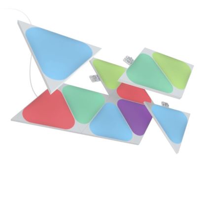 Nanoleaf - SET 10x LED RGB Panel regulable TRIANGLES LED/0,5W/230V Wi-Fi