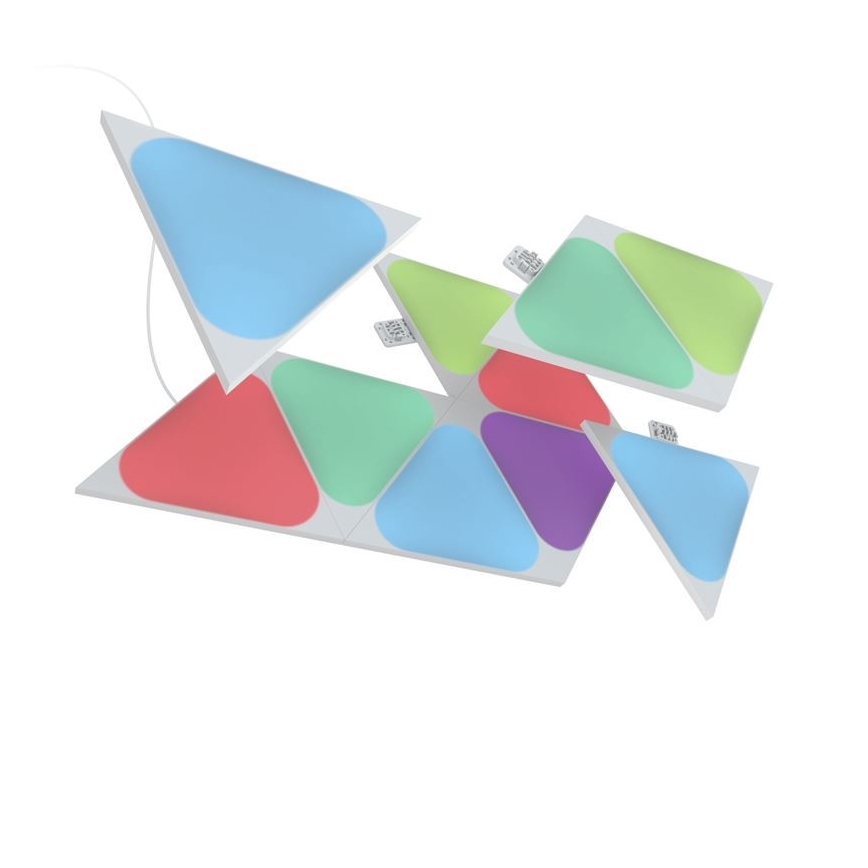 Nanoleaf - SET 10x LED RGB Panel regulable TRIANGLES LED/0,5W/230V Wi-Fi