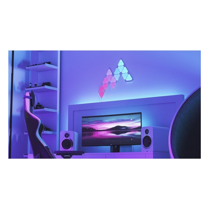 Nanoleaf - SET 10x LED RGB Panel regulable TRIANGLES LED/0,5W/230V Wi-Fi