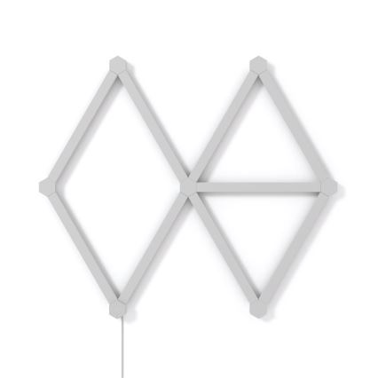 Nanoleaf NL59-K-0002LW-9PK-EU - JUEGO 9x LED RGBW Riel regulable LINES 1200-6000K Wi-Fi