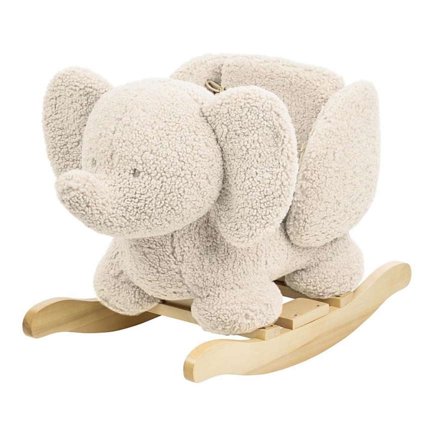 Nattou - Juguete balancín TEDDY elefante beige