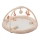 Nattou - Manta infantil para jugar con un trapecio MILA, ZOE & LANA beige