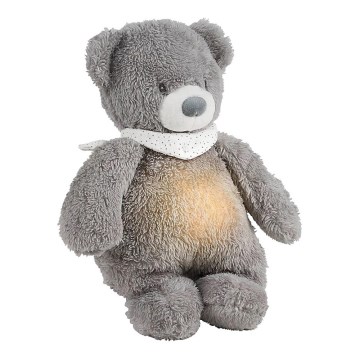 Nattou - Pelele con melodía y luz SLEEPY BEAR 4en1 gris