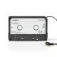 Nedis ACON2200BK − Adaptador de cassette MP3/3,5 mm enchufe