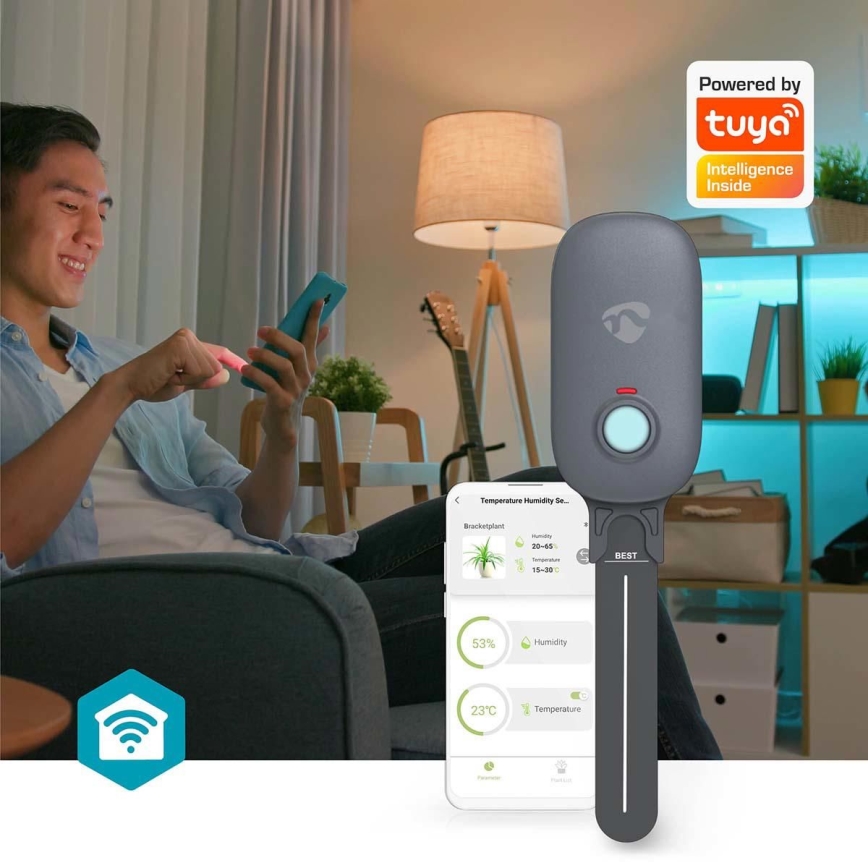 Sensor de humedad del suelo 3xAAA Wi-Fi Tuya IP55