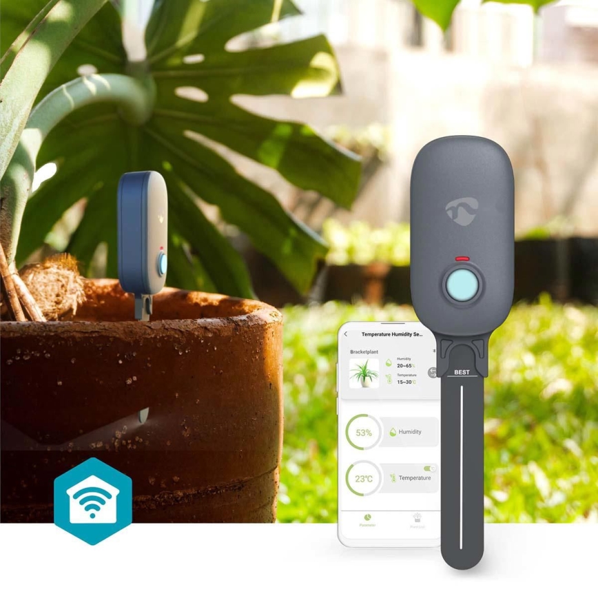 Sensor de humedad del suelo 3xAAA Wi-Fi Tuya IP55
