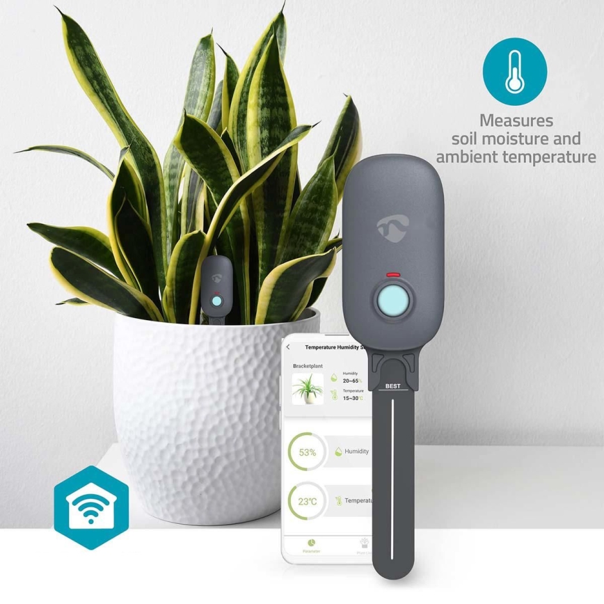 Sensor de humedad del suelo 3xAAA Wi-Fi Tuya IP55