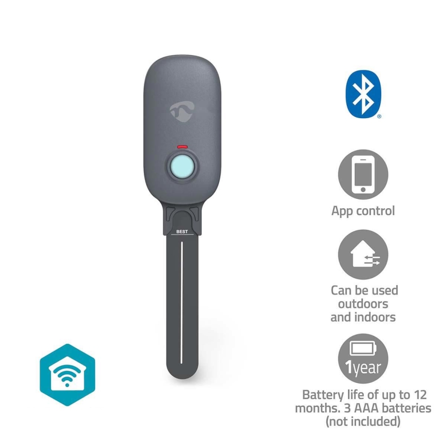 Sensor de humedad del suelo 3xAAA Wi-Fi Tuya IP55