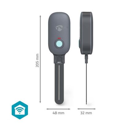 Sensor de humedad del suelo 3xAAA Wi-Fi Tuya IP55