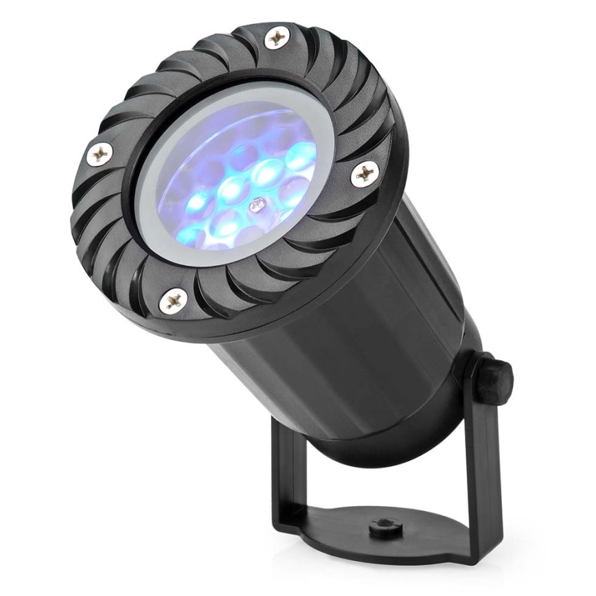 Proyector LED navideño de copos de nieve para exteriores 5W/230V IP44