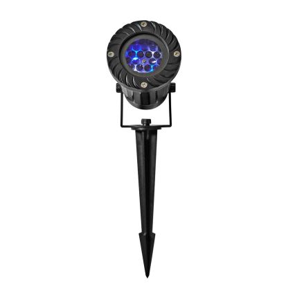 Proyector LED navideño de copos de nieve para exteriores 5W/230V IP44