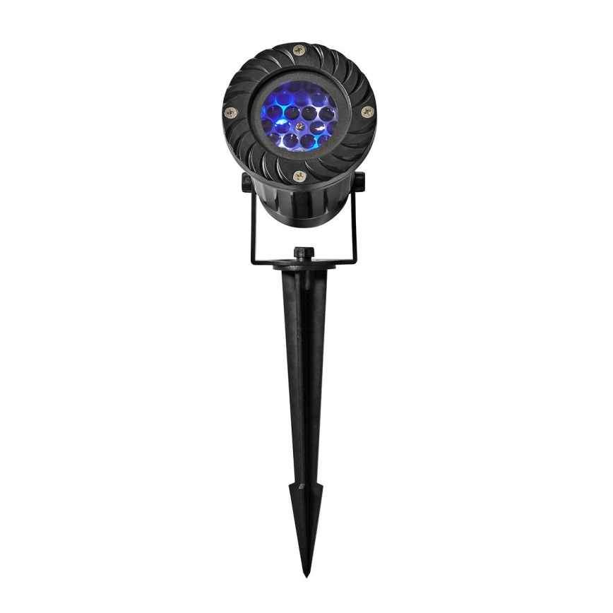 Proyector LED navideño de copos de nieve para exteriores 5W/230V IP44