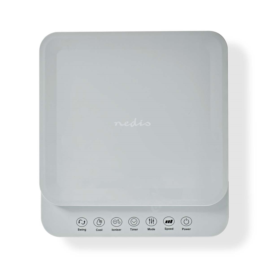 Enfriador de aire 65W/230V Wi-Fi Tuya blanco + control remoto