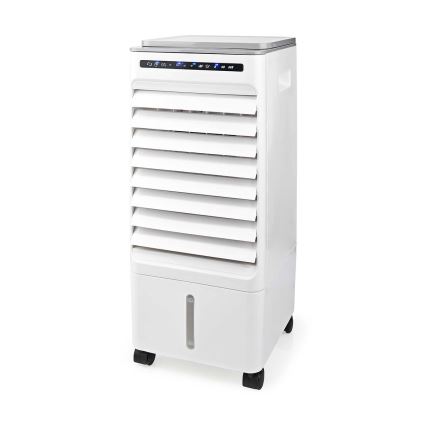 Enfriador de aire 65W/230V Wi-Fi Tuya blanco + control remoto