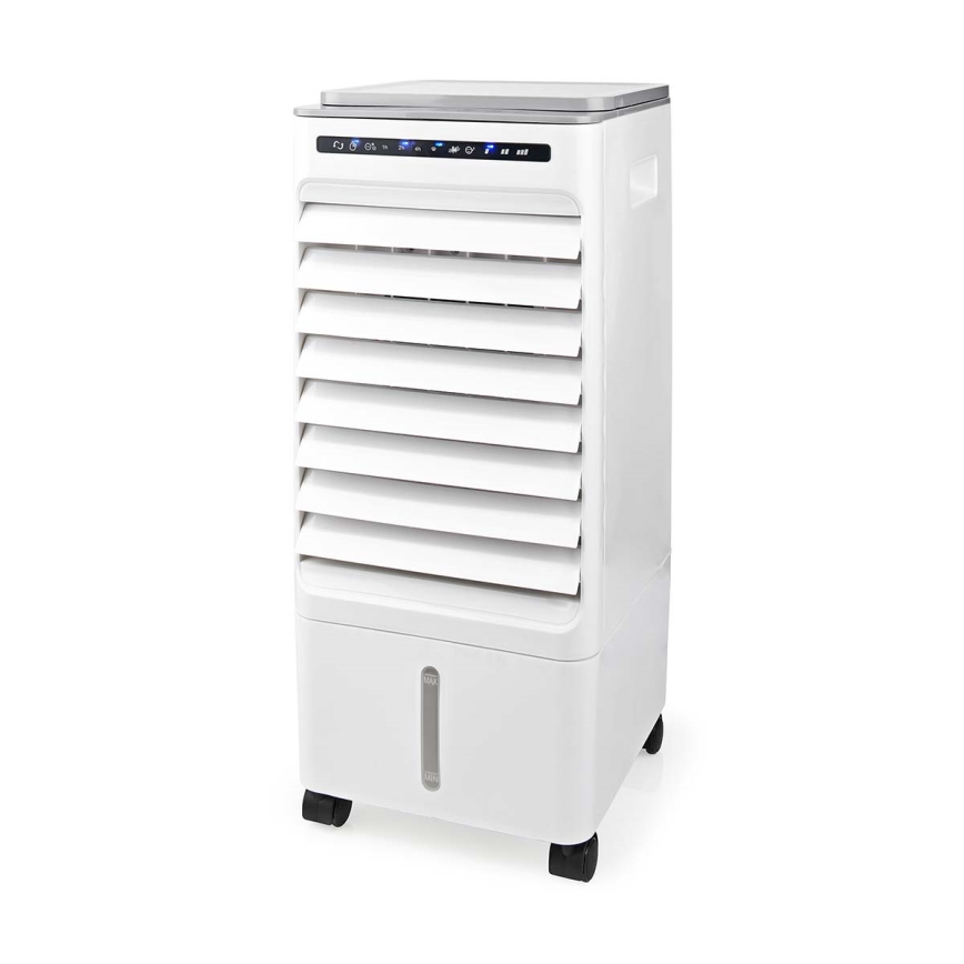 Enfriador de aire 65W/230V Wi-Fi Tuya blanco + control remoto