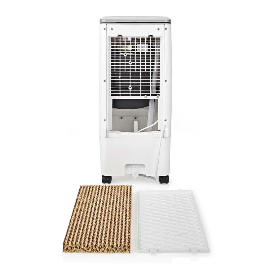 Enfriador de aire 65W/230V Wi-Fi Tuya blanco + control remoto