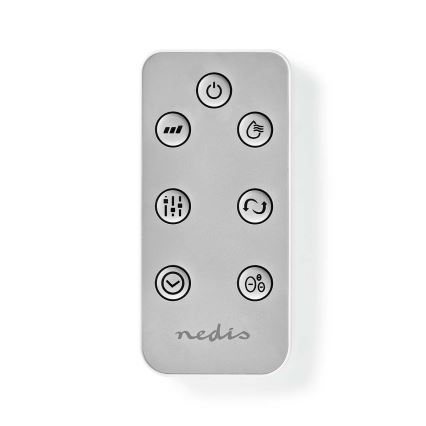 Enfriador de aire 65W/230V Wi-Fi Tuya blanco + control remoto