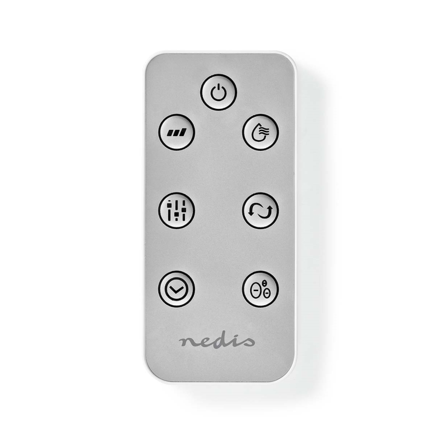 Enfriador de aire 65W/230V Wi-Fi Tuya blanco + control remoto
