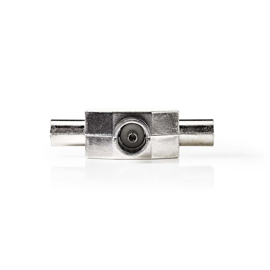 Adaptador coaxial 2xIEC