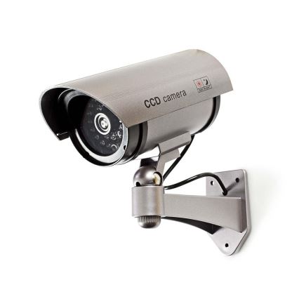 LED Cámara de video vigilancia falsa 2xAA IP44