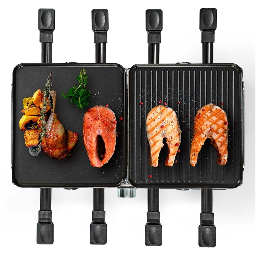 Raclette grill con accesorios 1400W/230V