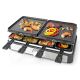 Raclette grill con accesorios 1400W/230V