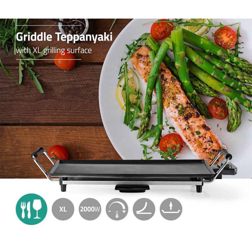 Parrilla de mesa Teppanyaki 2000W/230V