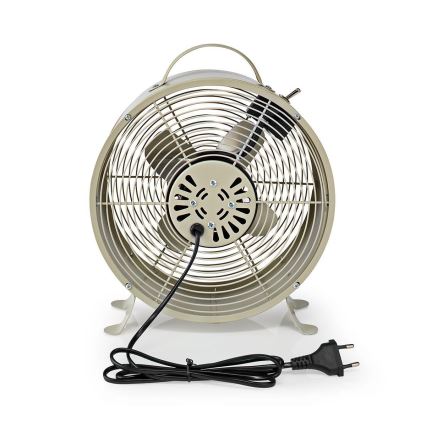 Ventilador de mesa RETRO 20W/230V gris ø25 cm