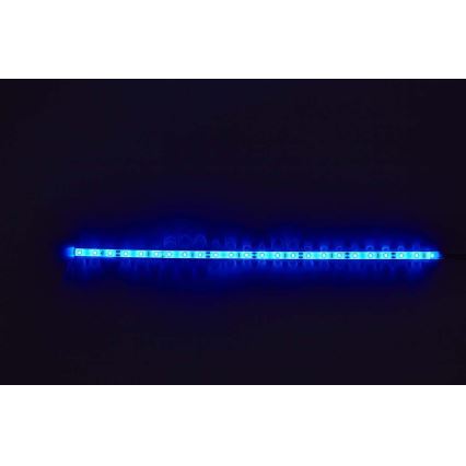 Tira LED para PC de escritorio con fuente de alimentación SATA 100 cm 12V azul