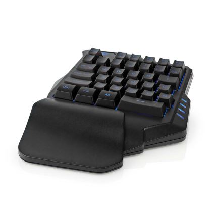 Teclado LED RGB para juegos con una mano 5V