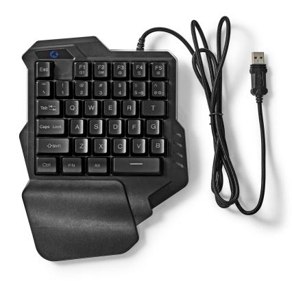 Teclado LED RGB para juegos con una mano 5V