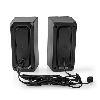 JUEGO 2x LED RGB Altavoz Gaming 18W/5V