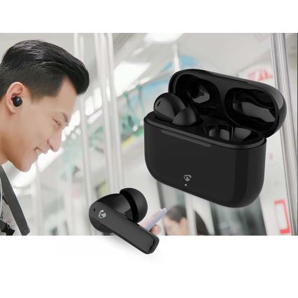 Auriculares inalámbricos con ENC IPX4 negro