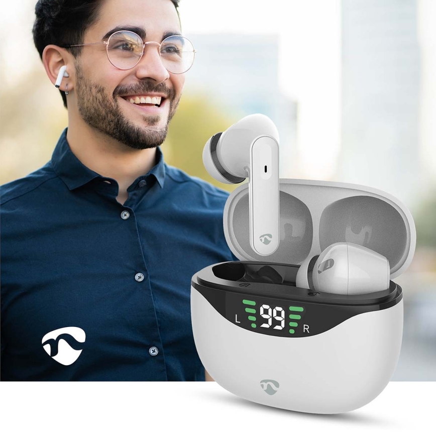 Auriculares inalámbricos con ANC blanco