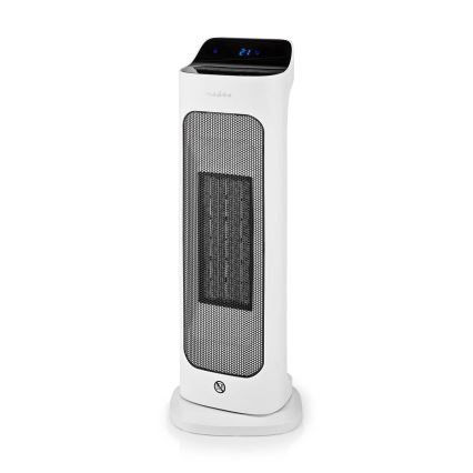 Ventilador con elemento calefactor cerámico 1400/2000W/230V + mando a distancia