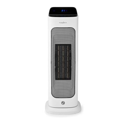 Ventilador con elemento calefactor de cerámica Smartlife 1400/2000W/230V Wi-Fi Tuya + control remoto