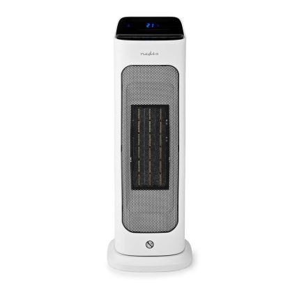 Ventilador con elemento calefactor cerámico Smartlife 400/2000W/230V Wi-Fi Tuya + control remoto