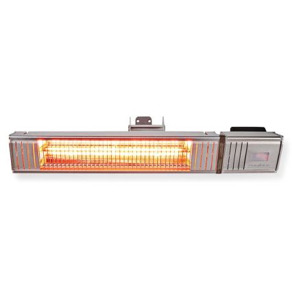 Calentador de exterior 100W/2000W/230V IP65 + mando a distancia