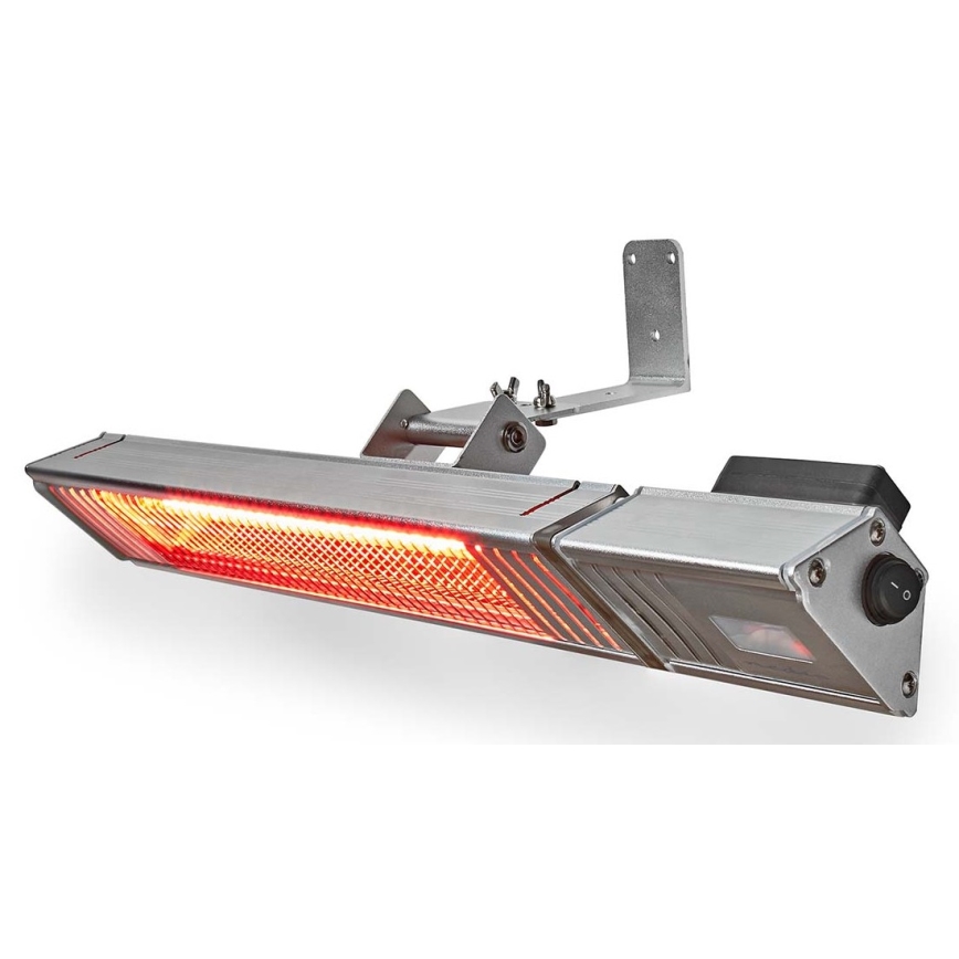 Calentador de exterior 100W/2000W/230V IP65 + mando a distancia