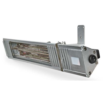 Calentador de exterior 100W/2000W/230V IP65 + mando a distancia