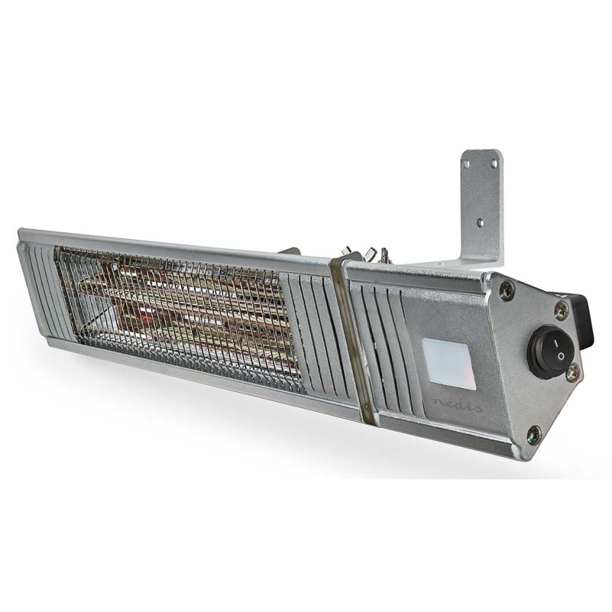 Calentador de exterior 100W/2000W/230V IP65 + mando a distancia
