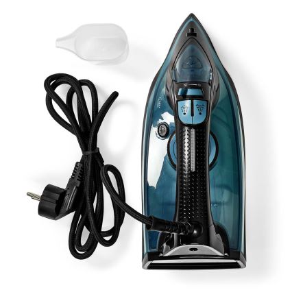 Plancha de vapor 2600W/230V negro/azul