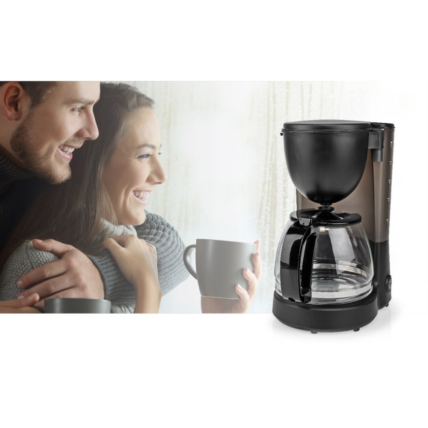 Cafetera de goteo 1,25 l con función de retención de temperatura