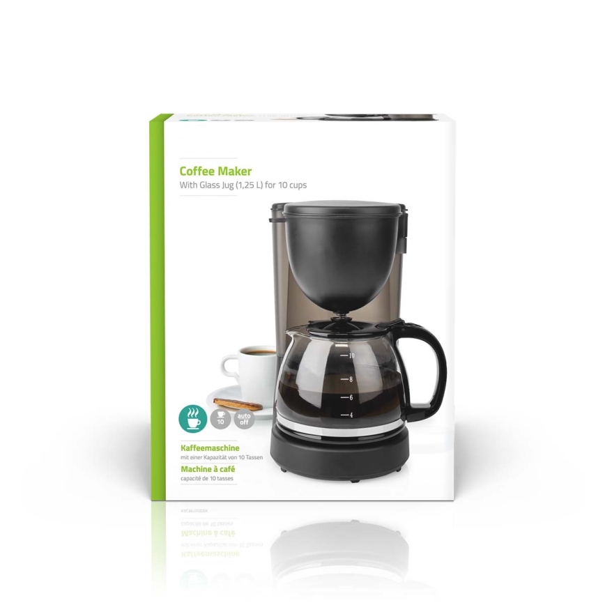 Cafetera de goteo 1,25 l con función de retención de temperatura